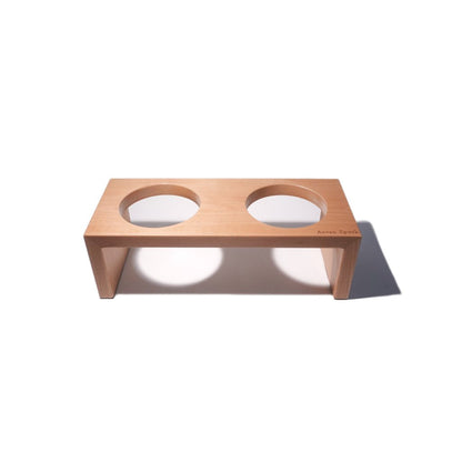 Aevan Epoch | Solid Wood Pet Bowl Stands