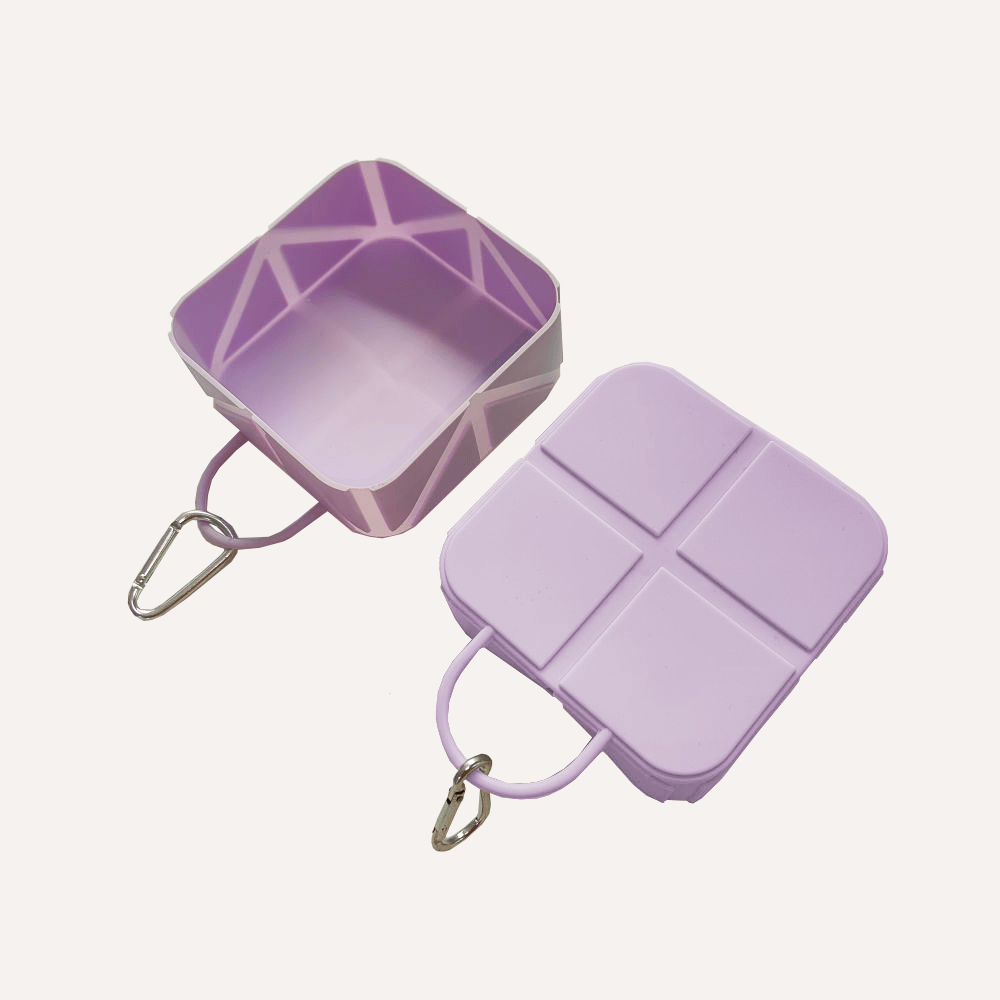 Tilley + Me Compact Foldable Pet Food & Water Bowl – Ideal for Travel
